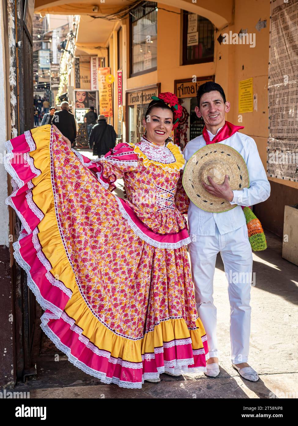 Traditional costumes south america hi-res stock photography and images -  Alamy