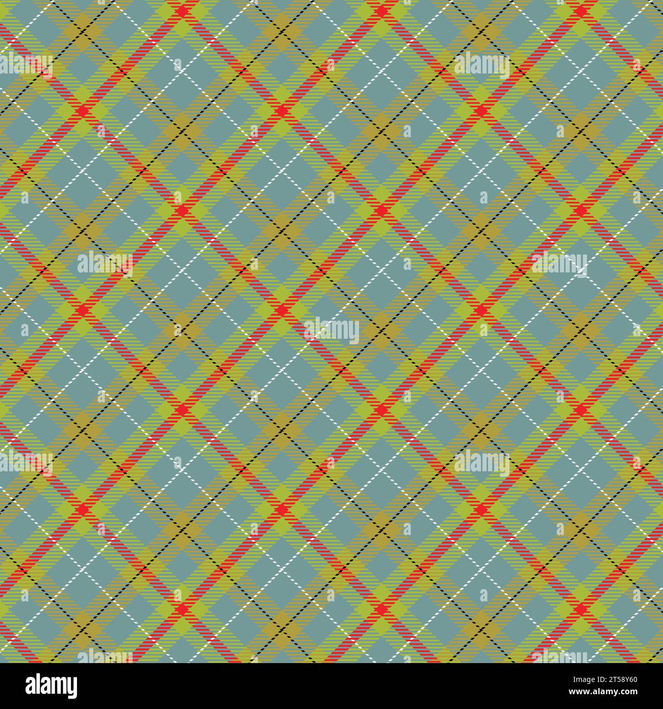continuous pattern in cloth tartan vector Stock Vector