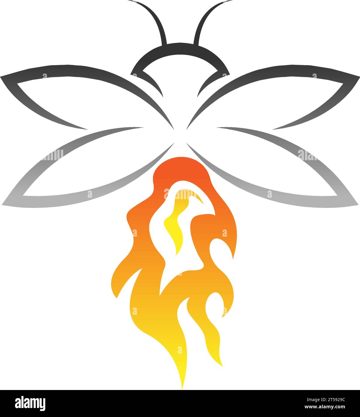 Firefly, fireflies logo design illustration Stock Vector Image & Art