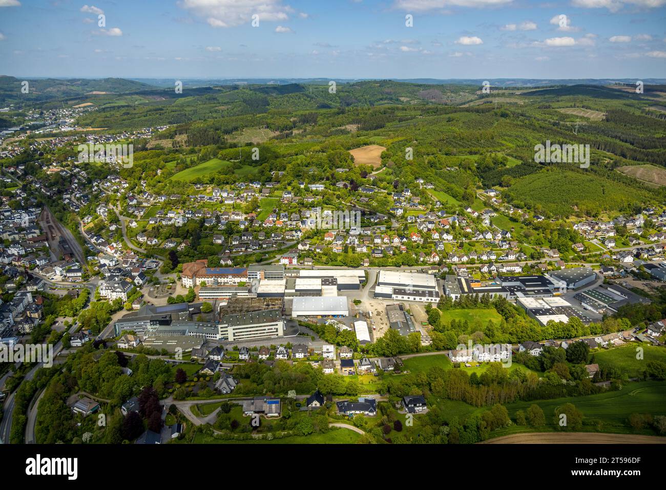 Industrial area talweg hi-res stock photography and images - Alamy