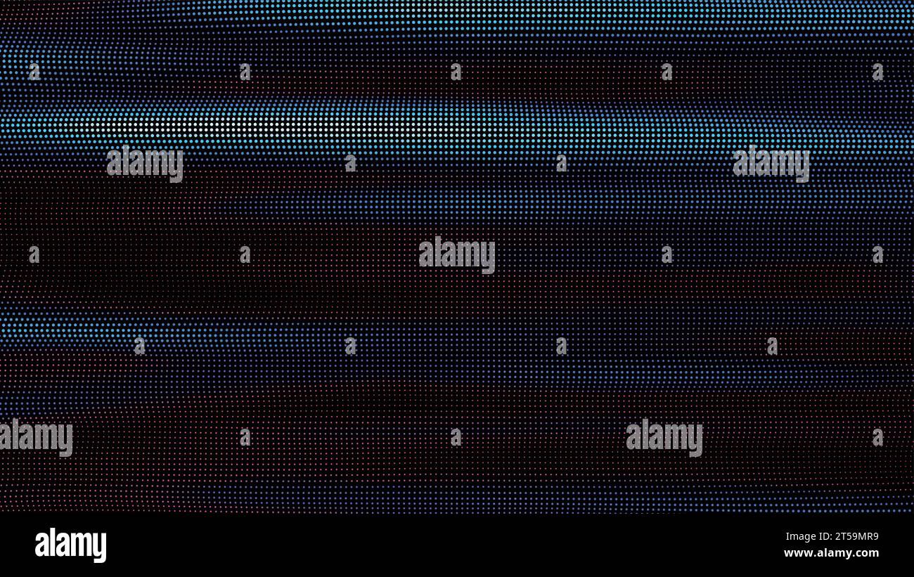 waves of colorful points. Digital data splash of point array. Futuristic smooth glitch UI element Stock Vector