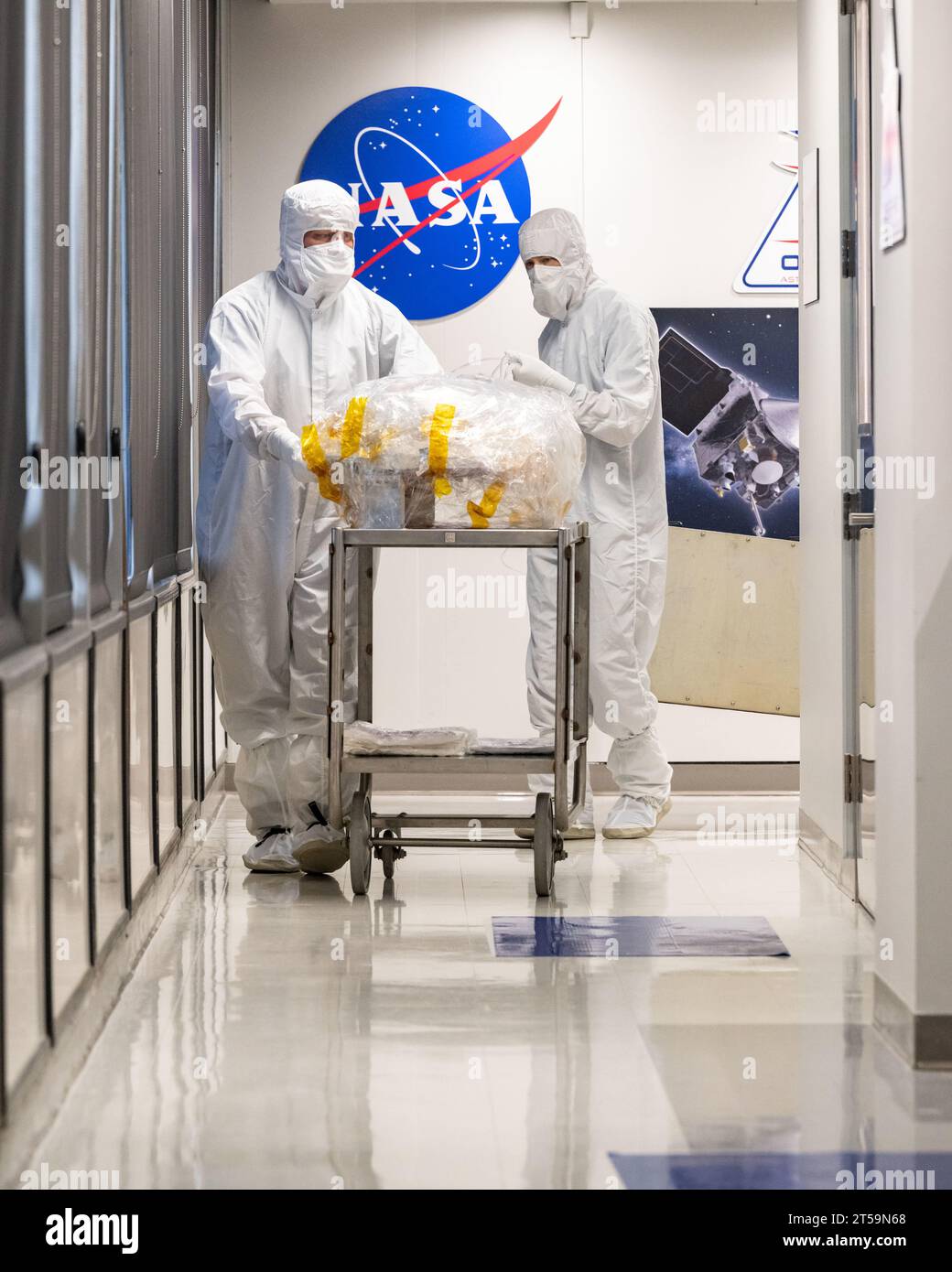 Utah, USA. 25th Sep, 2023. OSIRIS REx Asteroid Sample Return curation ...