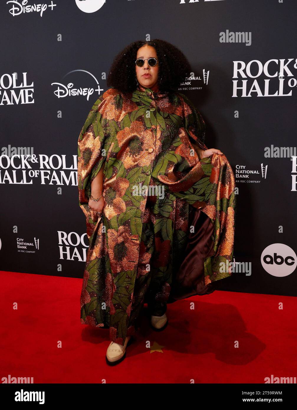 New York, United States. 03rd Nov, 2023. Brittany Howard arrives on the red carpet at the 38th Annual Rock & Roll Hall Of Fame Induction Ceremony at Barclays Center on Friday, November 03, 2023 in New York City. Photo by John Angelillo/UPI Credit: UPI/Alamy Live News Stock Photo