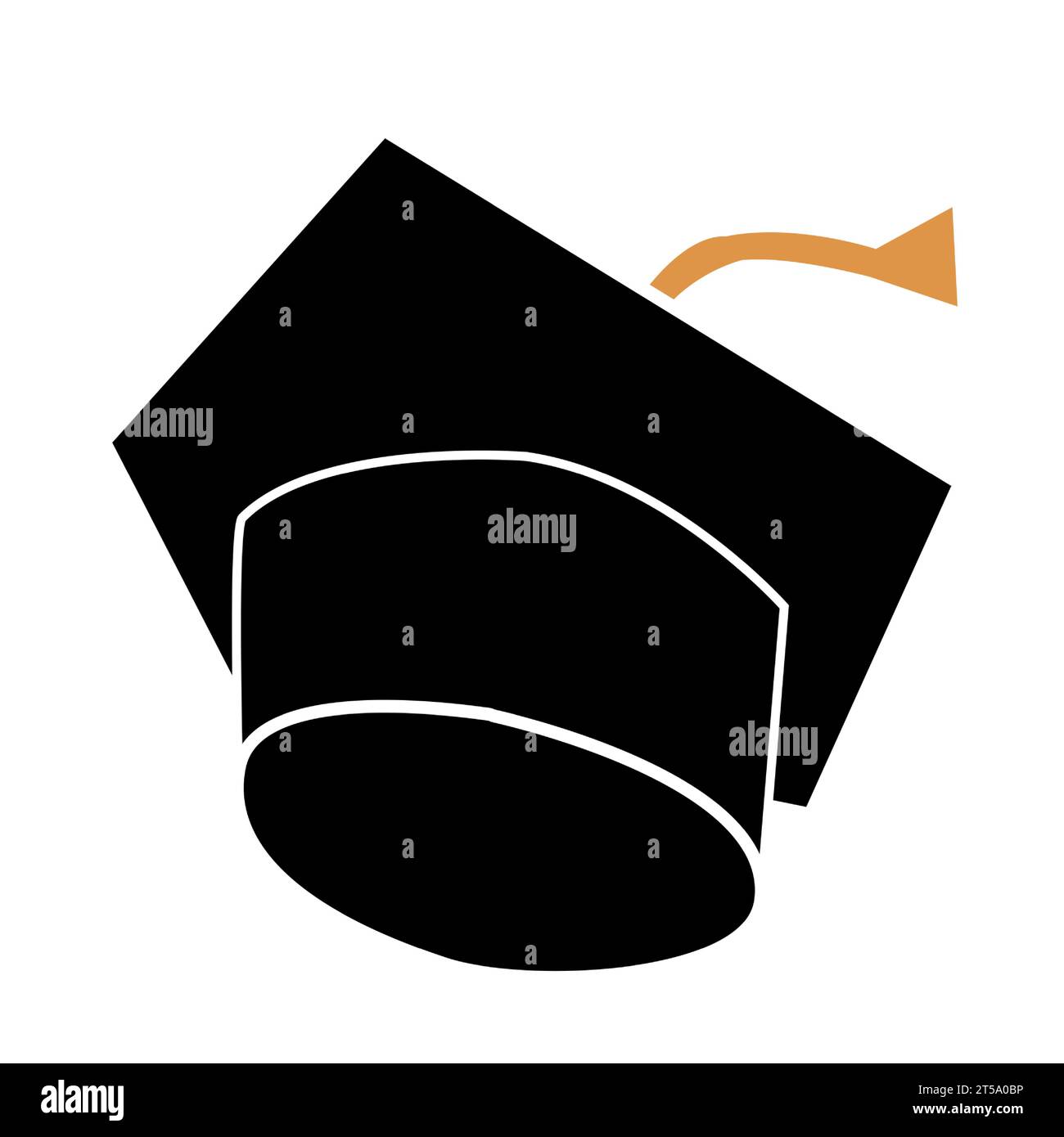 education cap. Class handwritten typography. Education. Students 2024