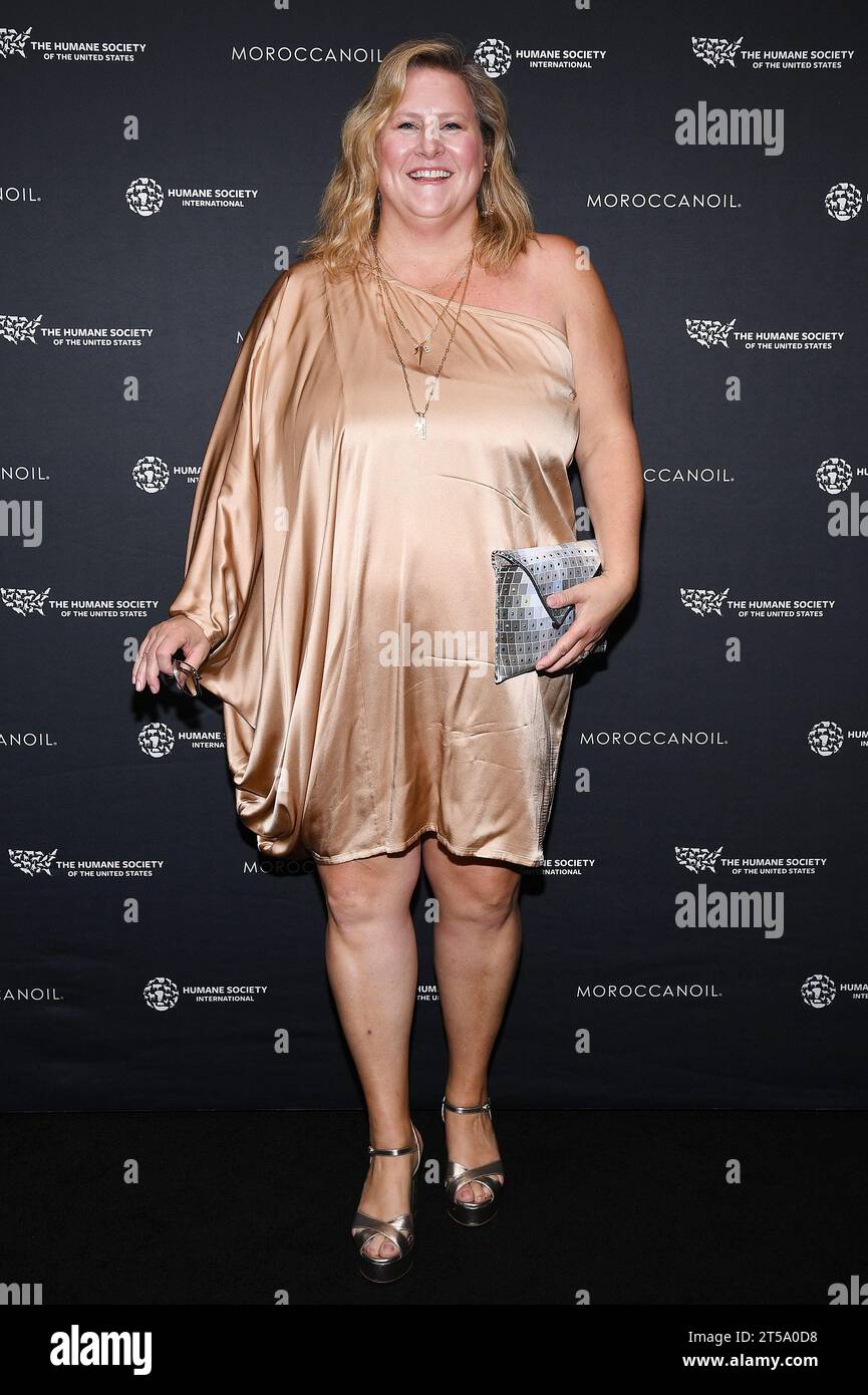 New York, USA. 03rd Nov, 2023. Bridget Everett attends The Humane Society's To The Rescue! Gala at Cipriani 42nd Street, New York, NY, November 3, 2023. (Photo by Anthony Behar/Sipa USA) Credit: Sipa USA/Alamy Live News Stock Photo