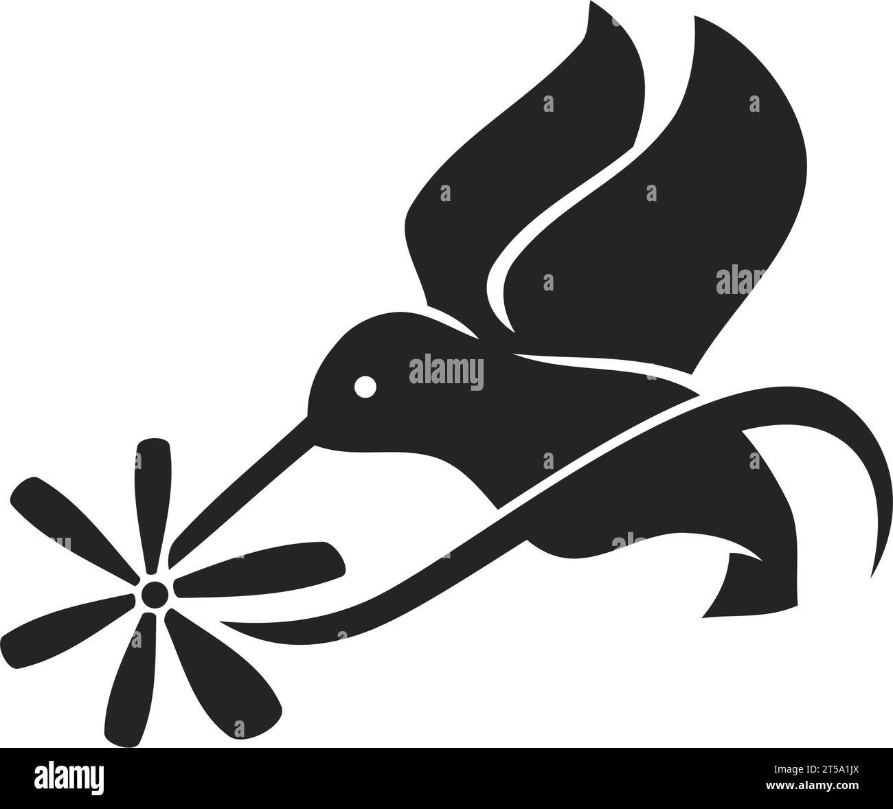 colibri logo template Isolated. Brand Identity. Icon Abstract Vector ...