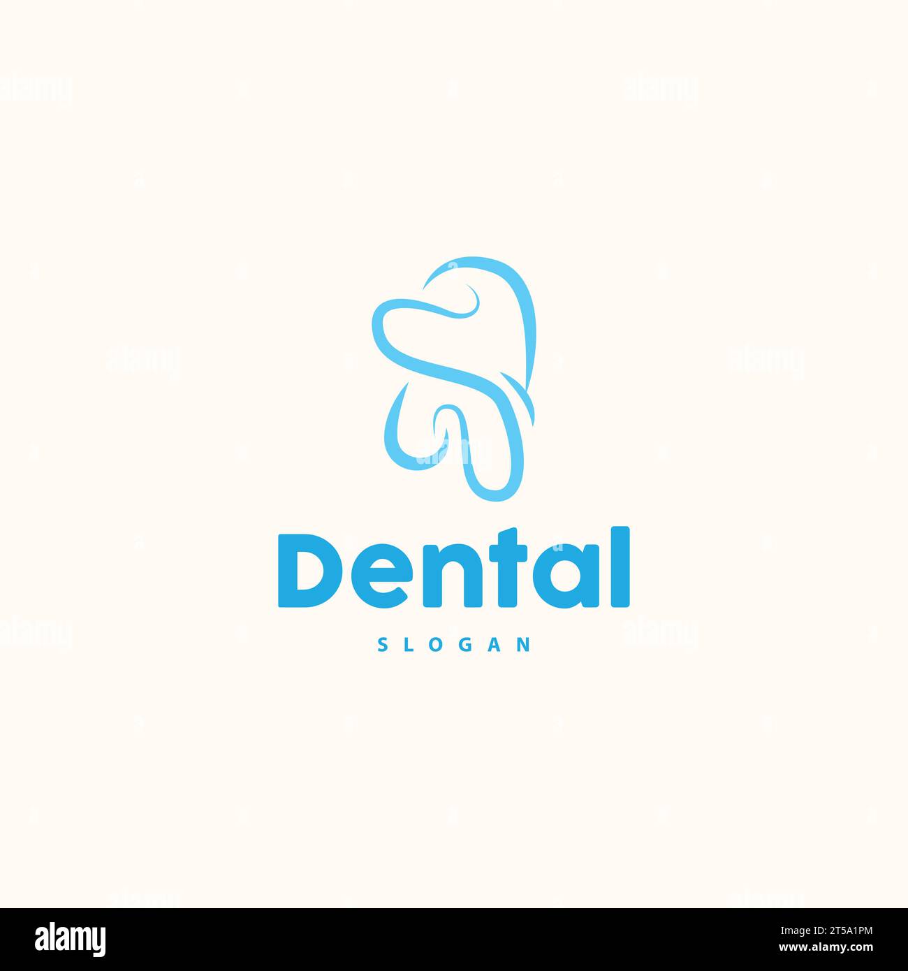 Tooth logo, Dental Health Vector, Care Brand Illustration Stock Vector