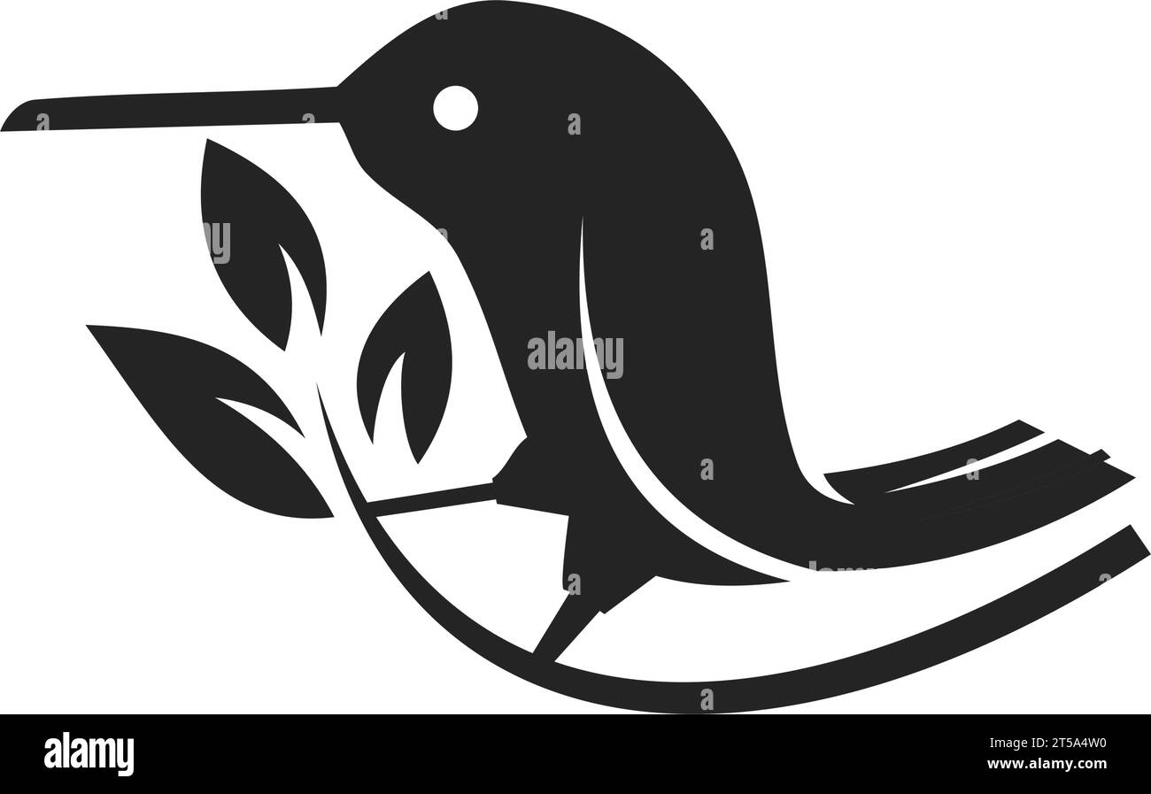 colibri logo template Isolated. Brand Identity. Icon Abstract Vector ...