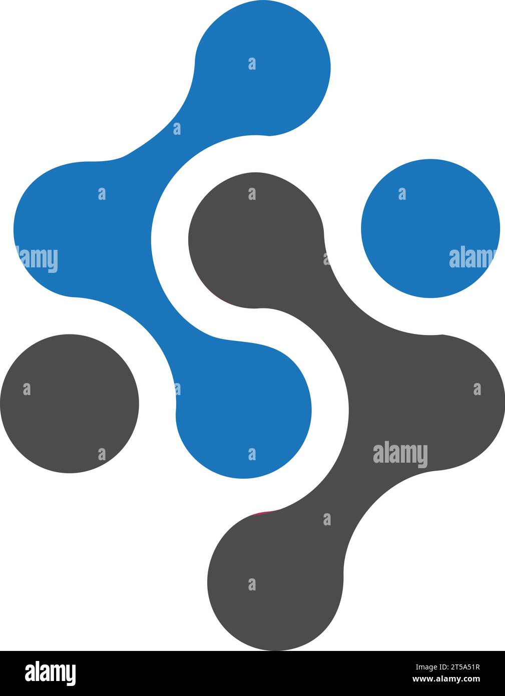 SS letter logo design vector template Stock Vector