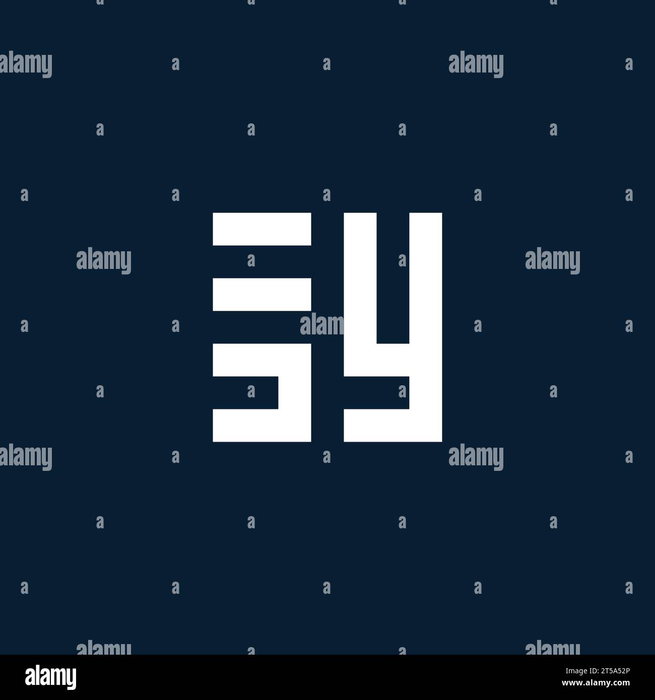 SY initial monogram logo with geometric style design ideas Stock Vector ...