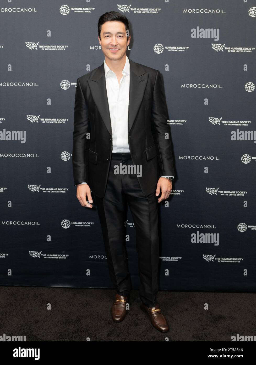 Daniel Henney attends annual The Humane Society's To The Rescue! Gala at Cipriani 42nd Street in New York on November 3, 2023 Stock Photo