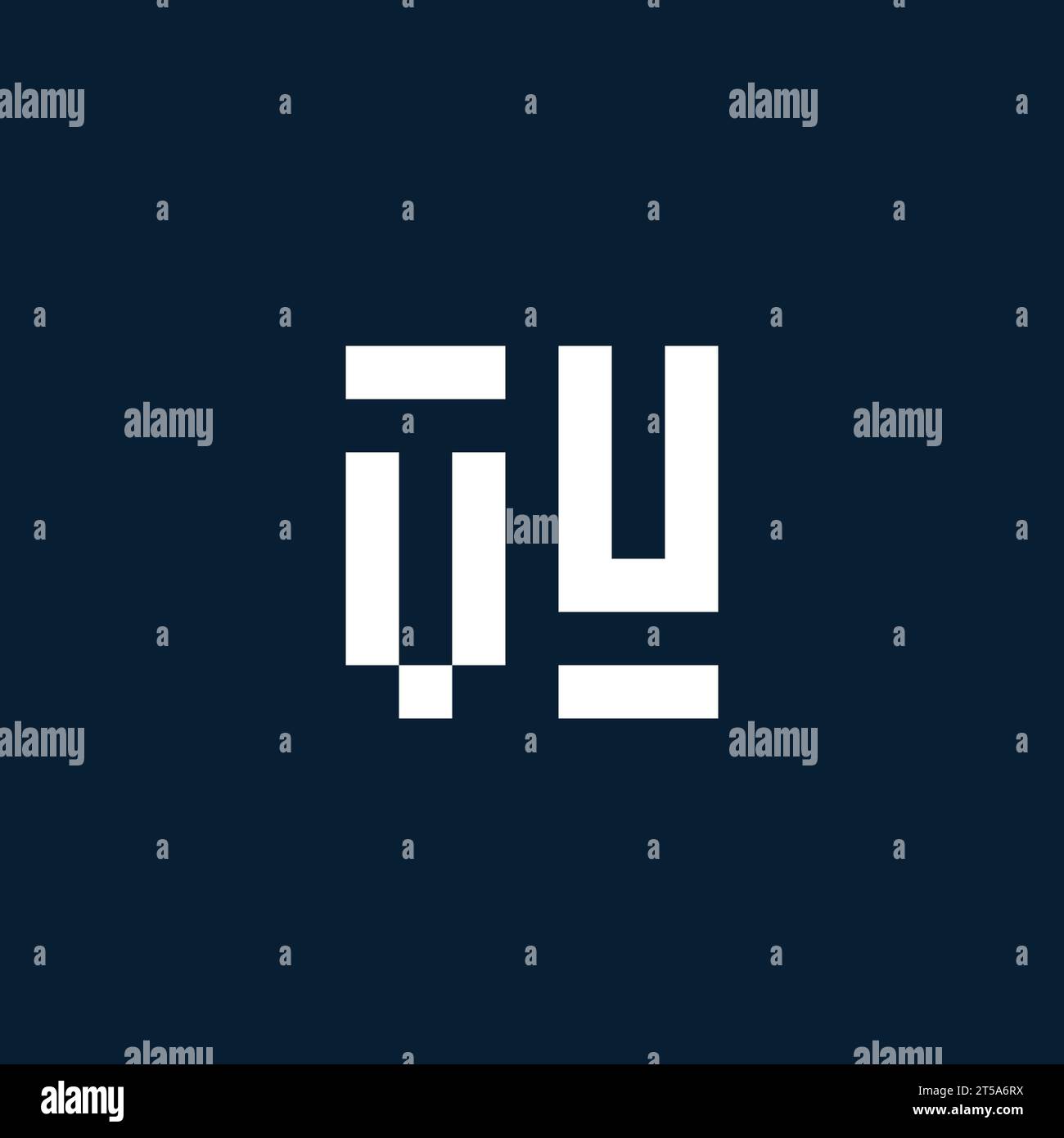 VU initial monogram logo with geometric style design ideas Stock Vector ...