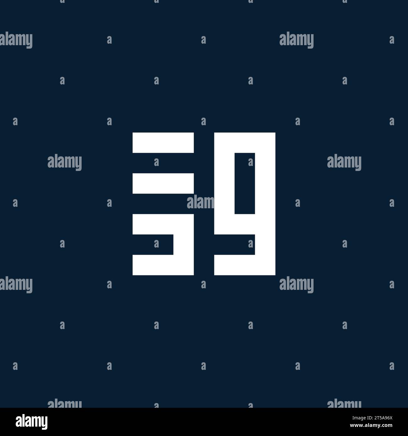 SG initial monogram logo with geometric style design ideas Stock Vector ...