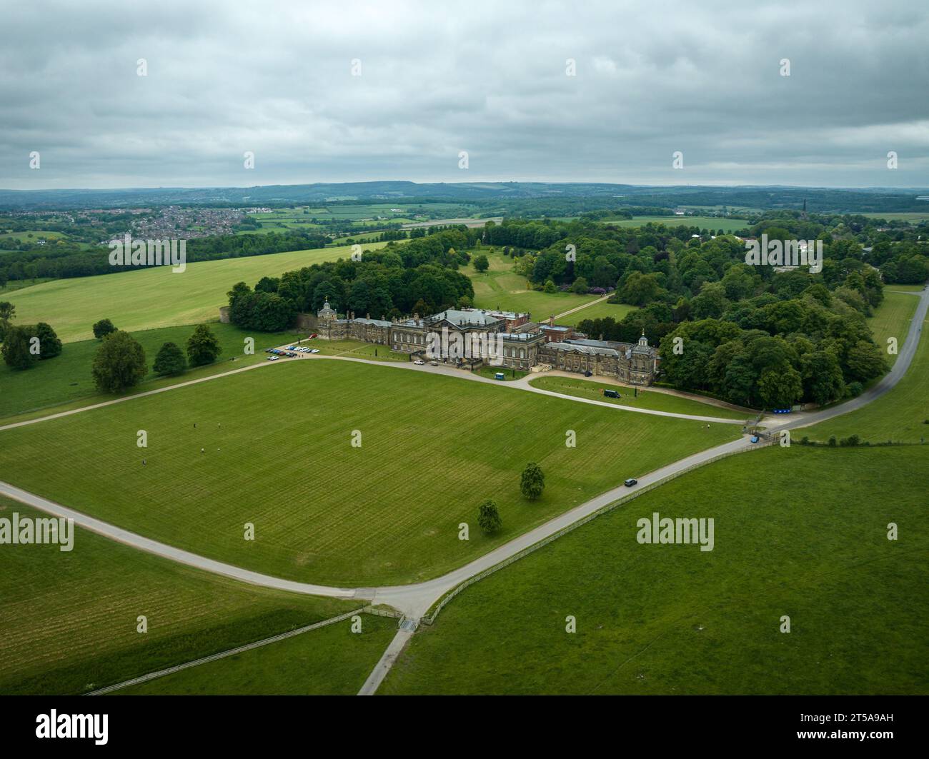 Wentworth Woodhouse, a Palladian masterpiece. The largest private house