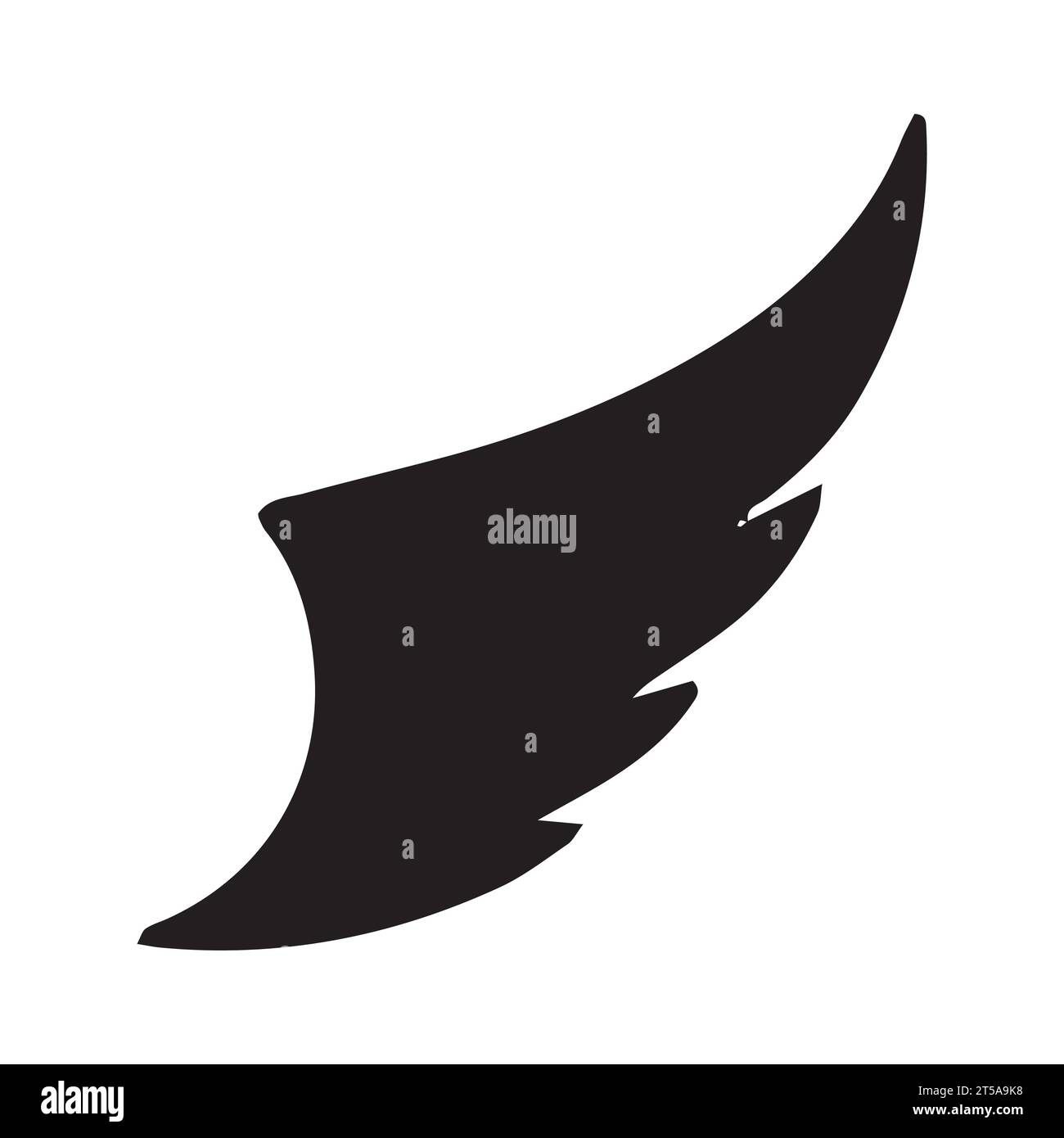 Wing falcon bird Logo Template vector Stock Vector Image & Art - Alamy