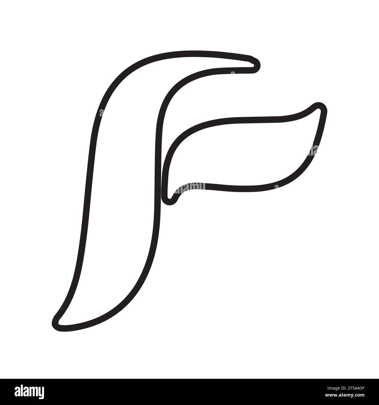 F Letter vector icon illustration design Stock Vector Image & Art - Alamy