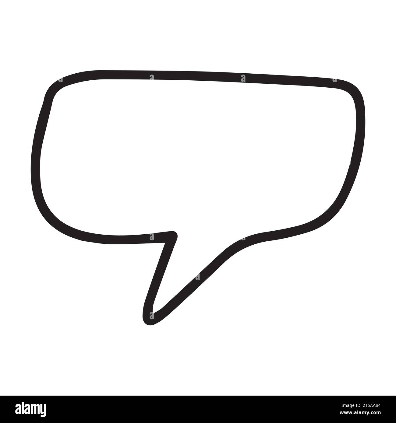 Comic bubble chat icon element Stock Vector Image & Art - Alamy