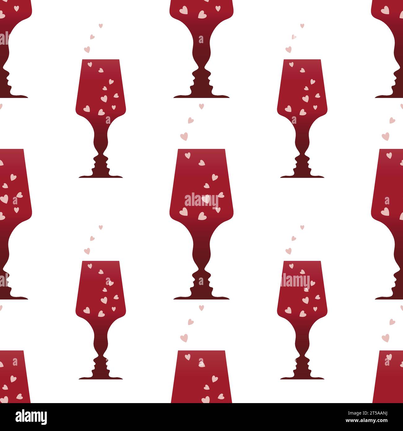 seamless paper with wine glass. vector Stock Vector Image & Art - Alamy
