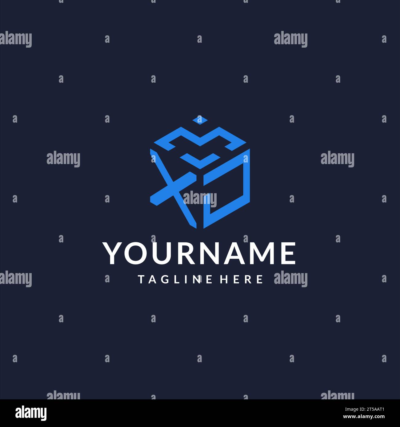 XJ logo hexagon designs, best monogram initial logo with hexagonal ...