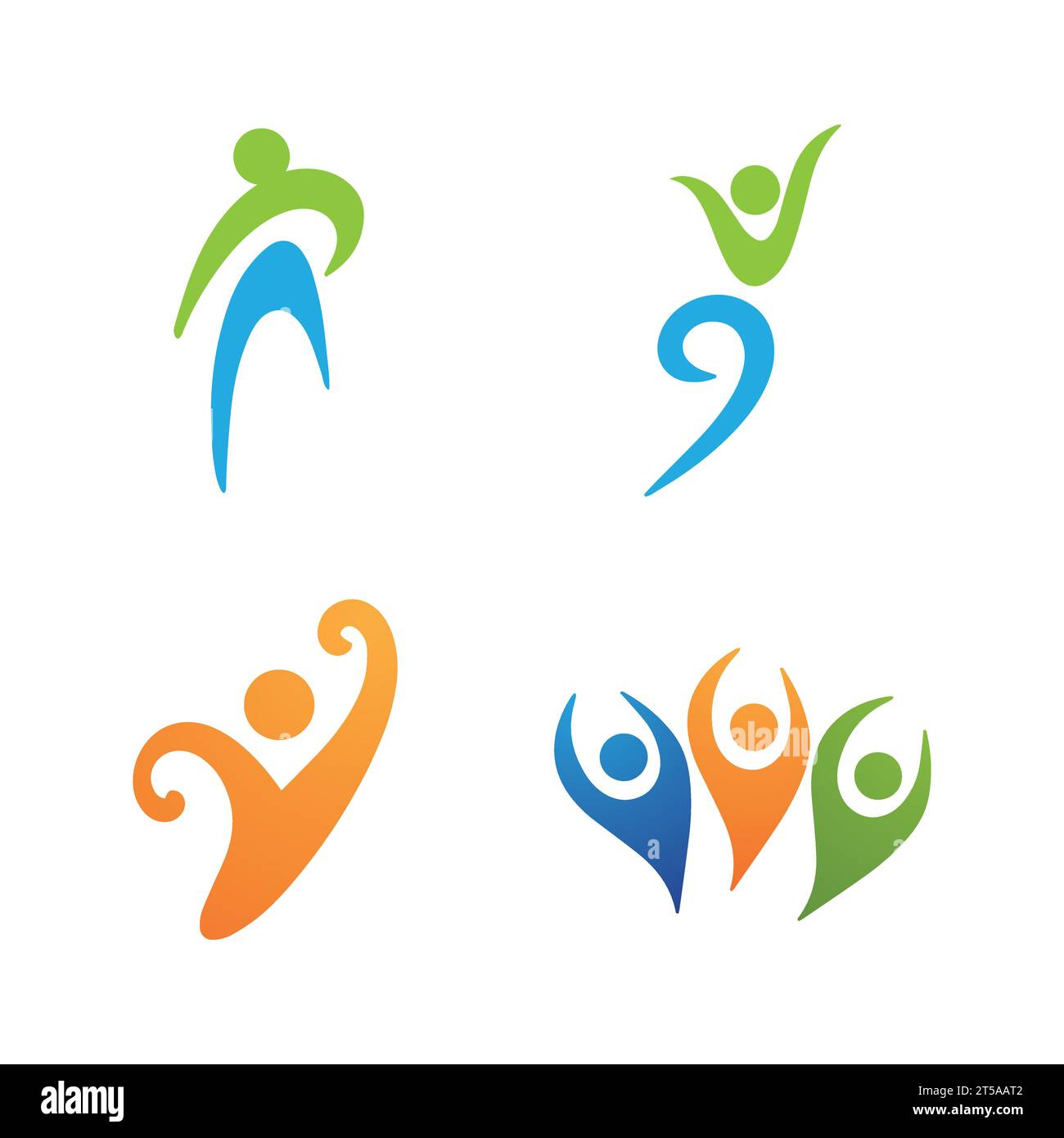 Health life people logo vector Stock Vector Image & Art - Alamy