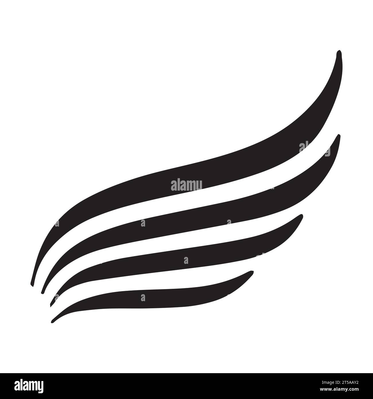 Wing falcon bird Logo Template vector Stock Vector Image & Art - Alamy