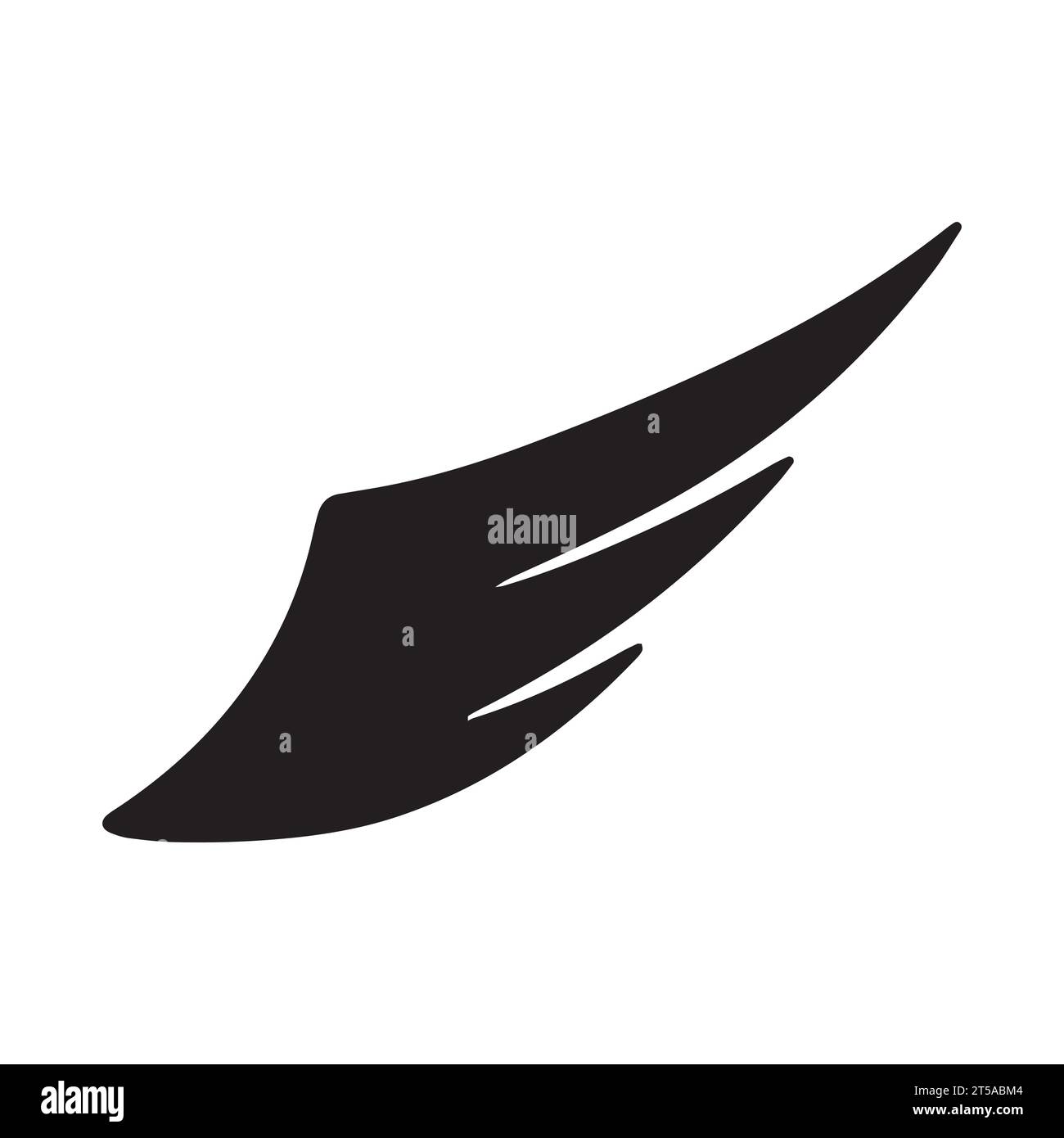 Wing falcon bird Logo Template vector Stock Vector Image & Art - Alamy