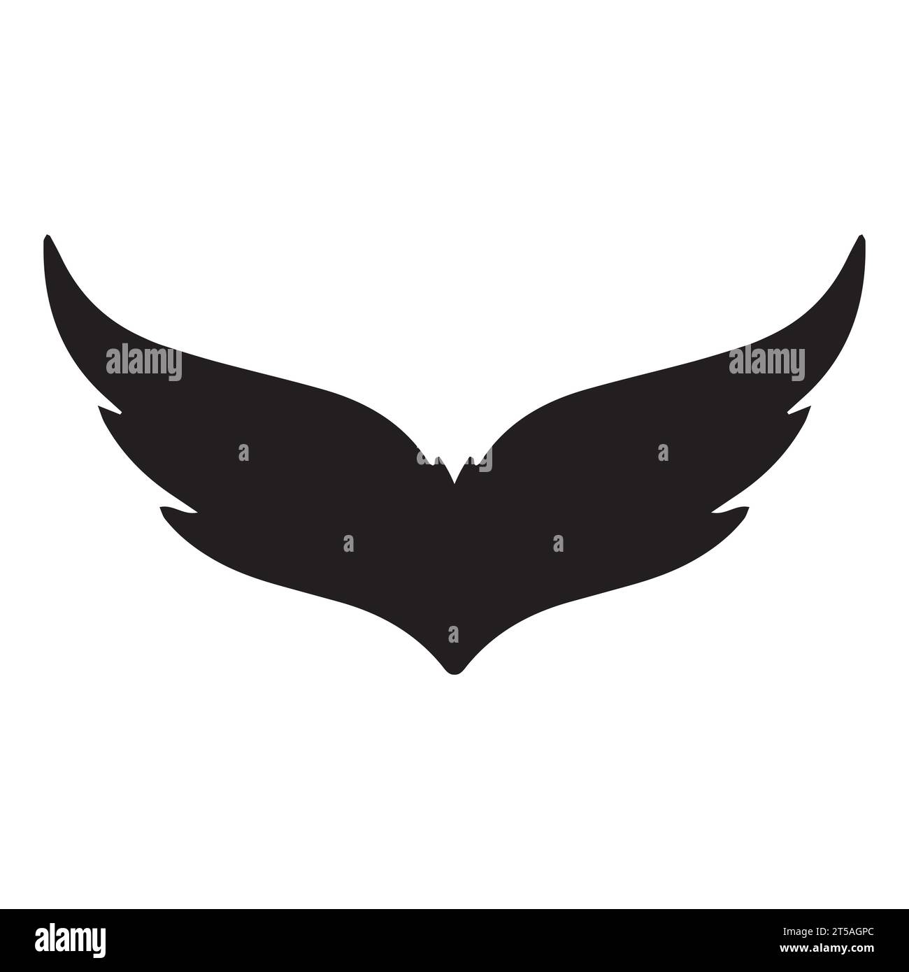 Wing falcon bird Logo Template vector Stock Vector Image & Art - Alamy