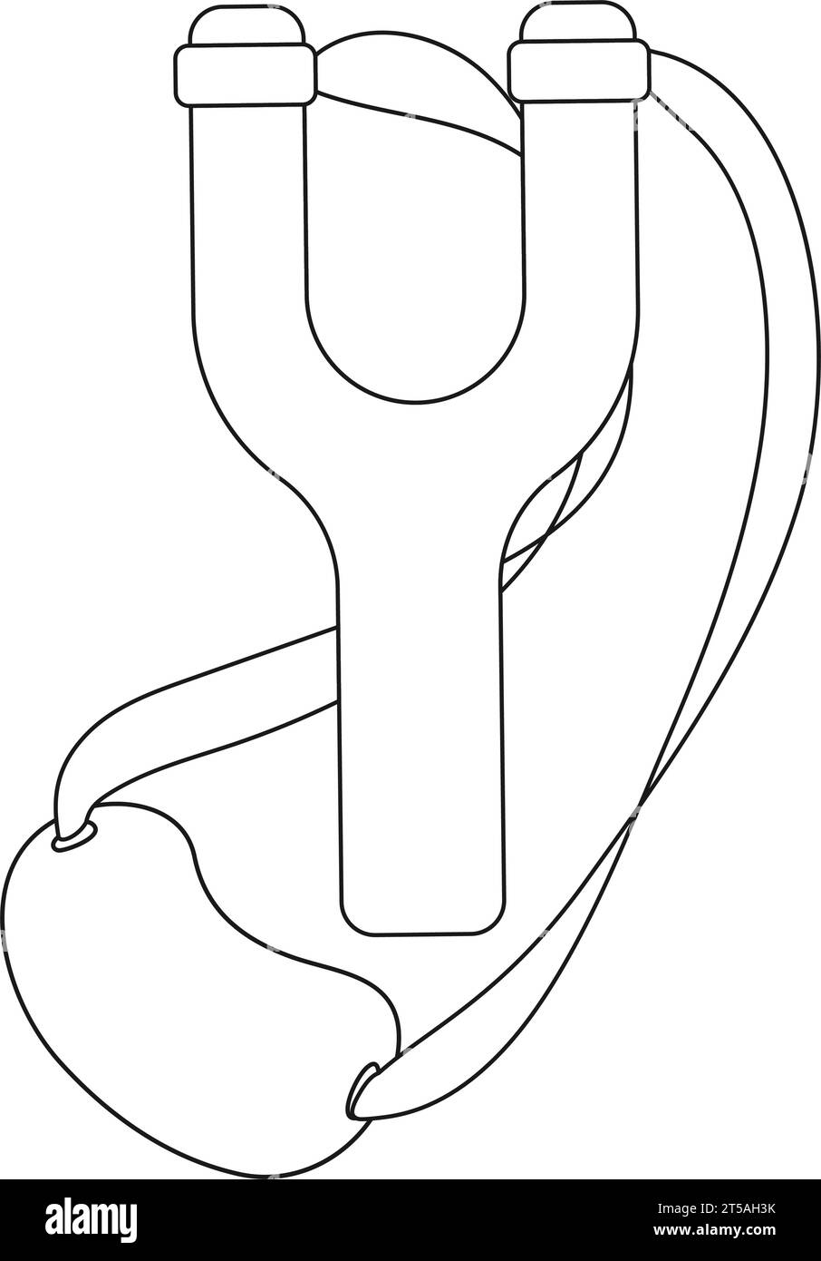 slingshot vector icon,illustration template design Stock Vector Image