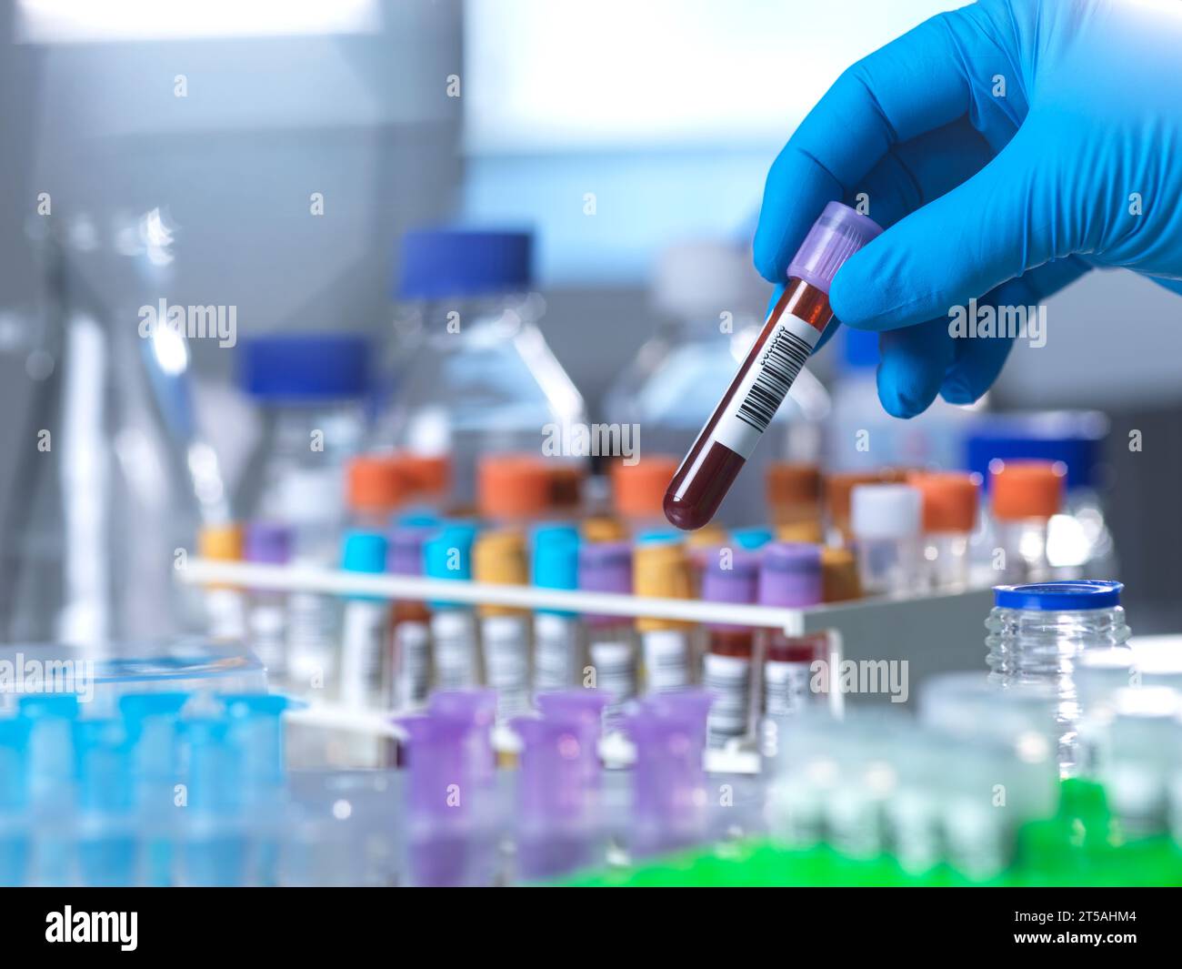 Medical testing, conceptual image Stock Photo