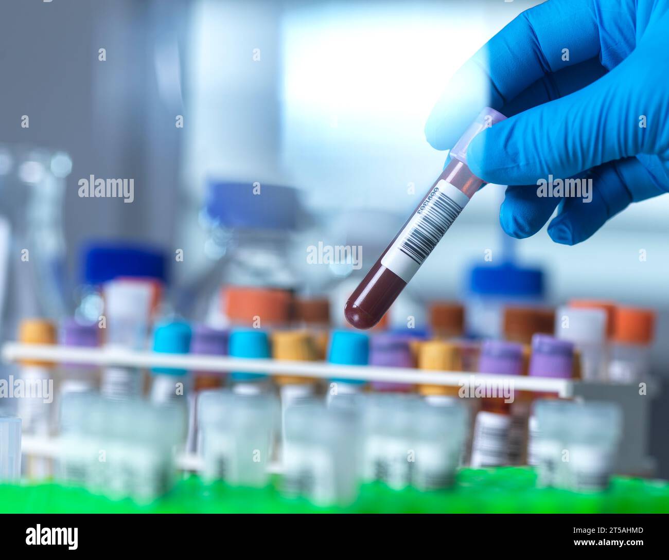 Medical testing, conceptual image Stock Photo