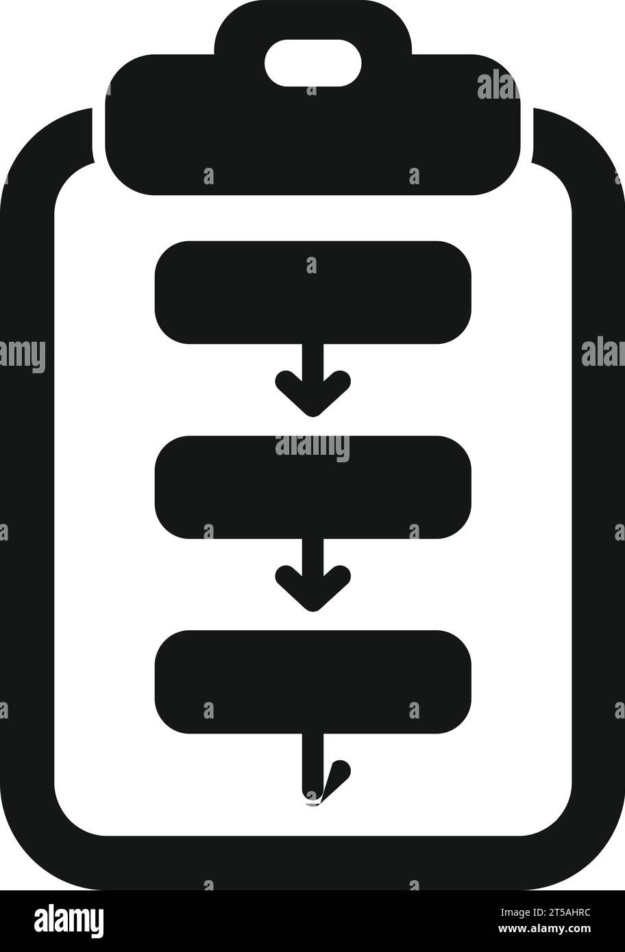 Clipboard realization icon simple vector. Goal mental success. Purpose ...