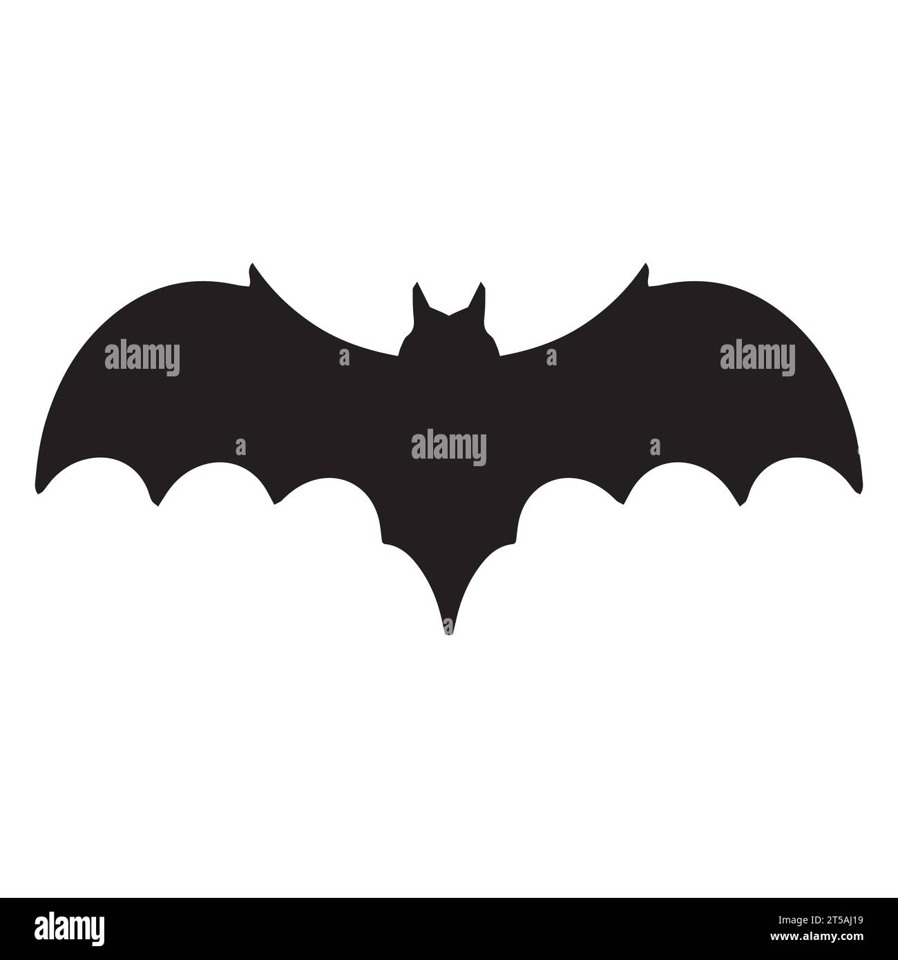 Bat wing logo vector element Stock Vector Image & Art - Alamy