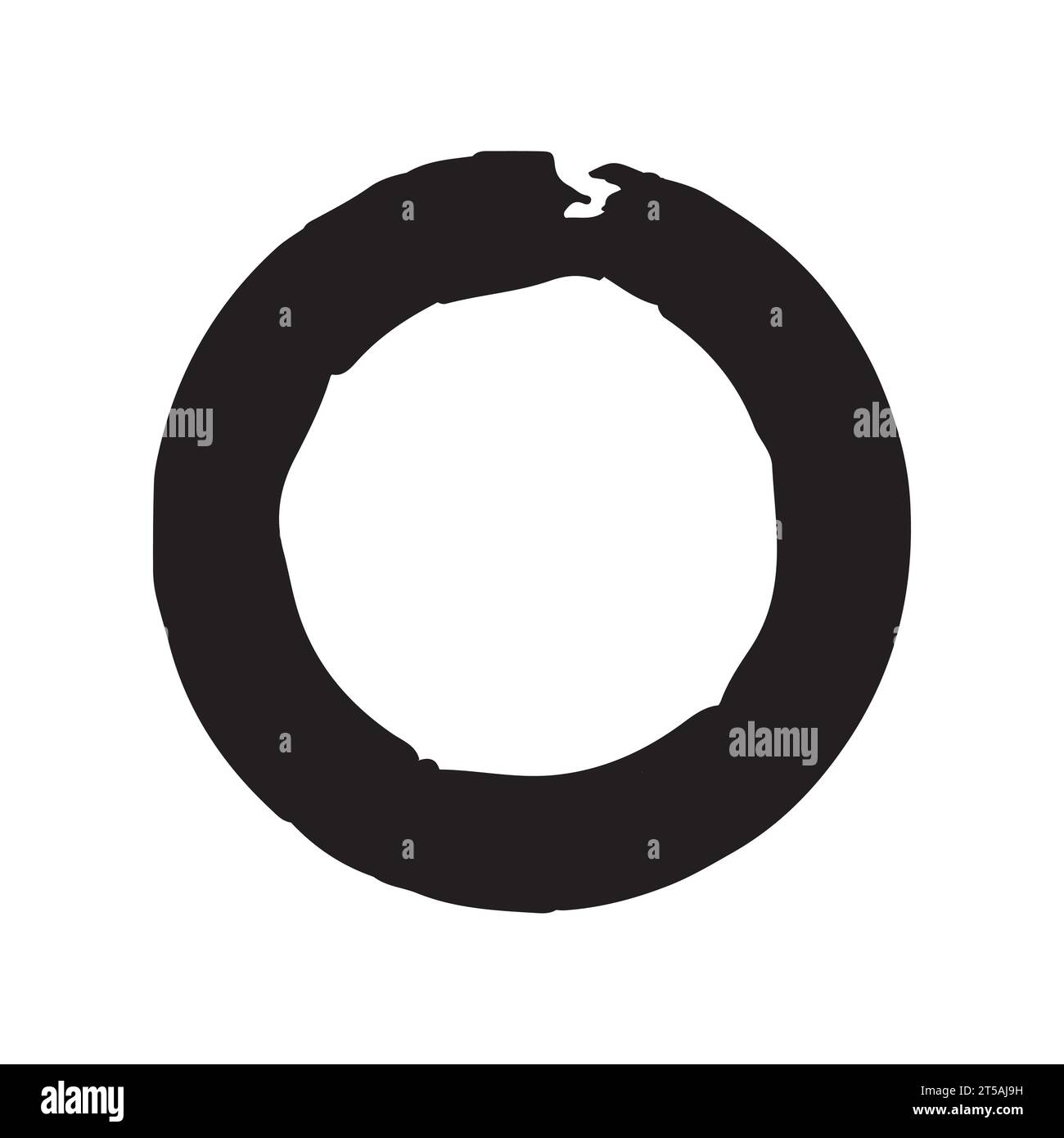 circle load icon element logo Stock Vector