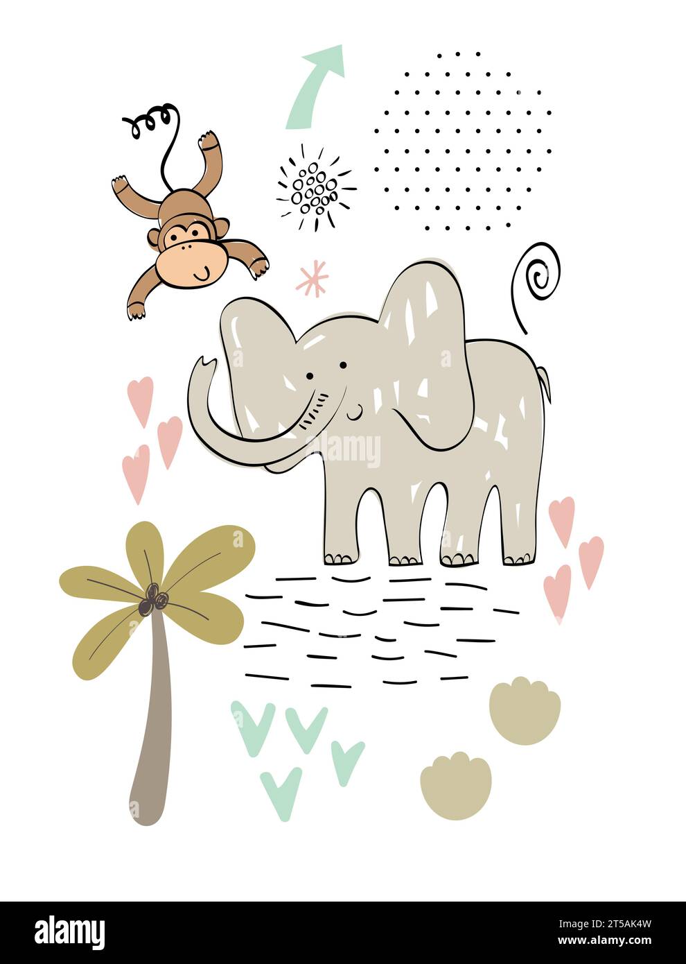 Vector safari arrangements Stock Vector Image & Art - Alamy