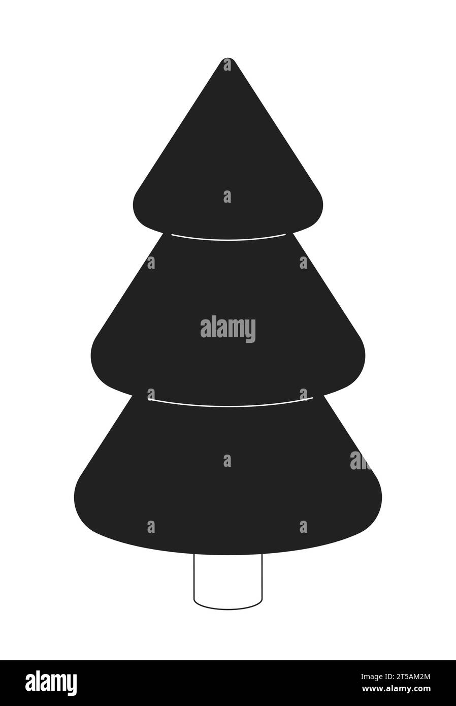 Conifer plant Black and White Stock Photos & Images - Alamy
