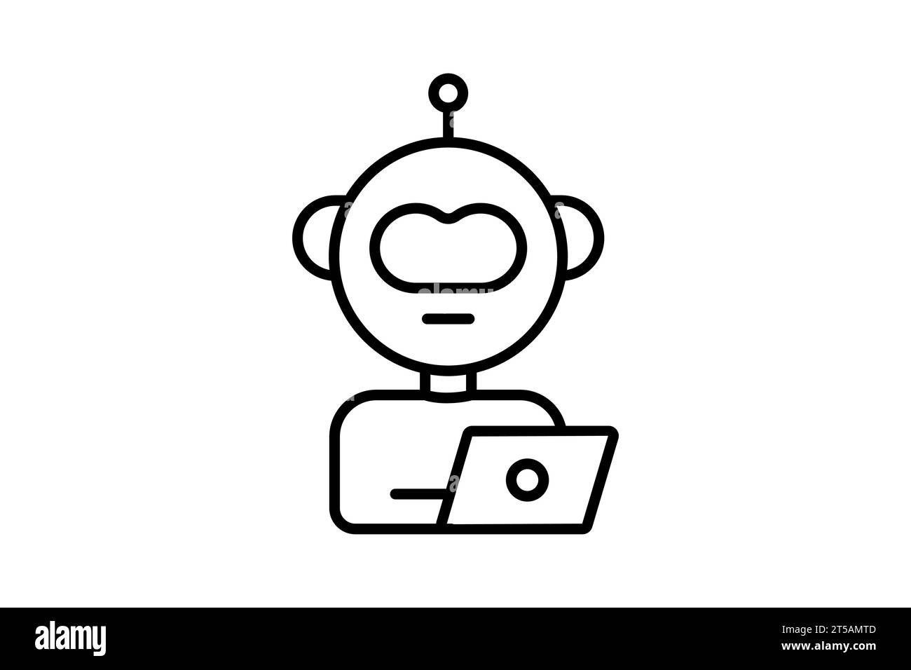 ai assistant icon. icon related to device, artificial intelligence ...