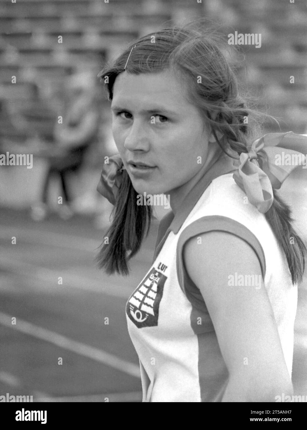 1973 09 04. Laimutė Baikauskaitė - Lithuanian Olympian, athlete, middle ...