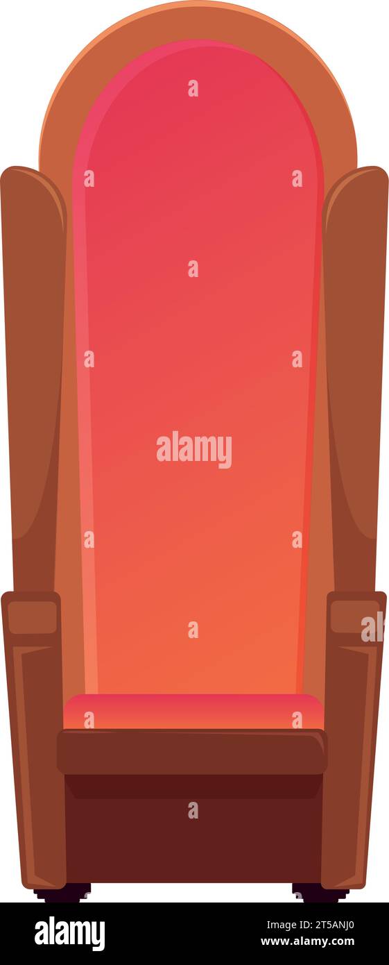 isolated colored throne chair icon Vector Stock Vector Image & Art - Alamy