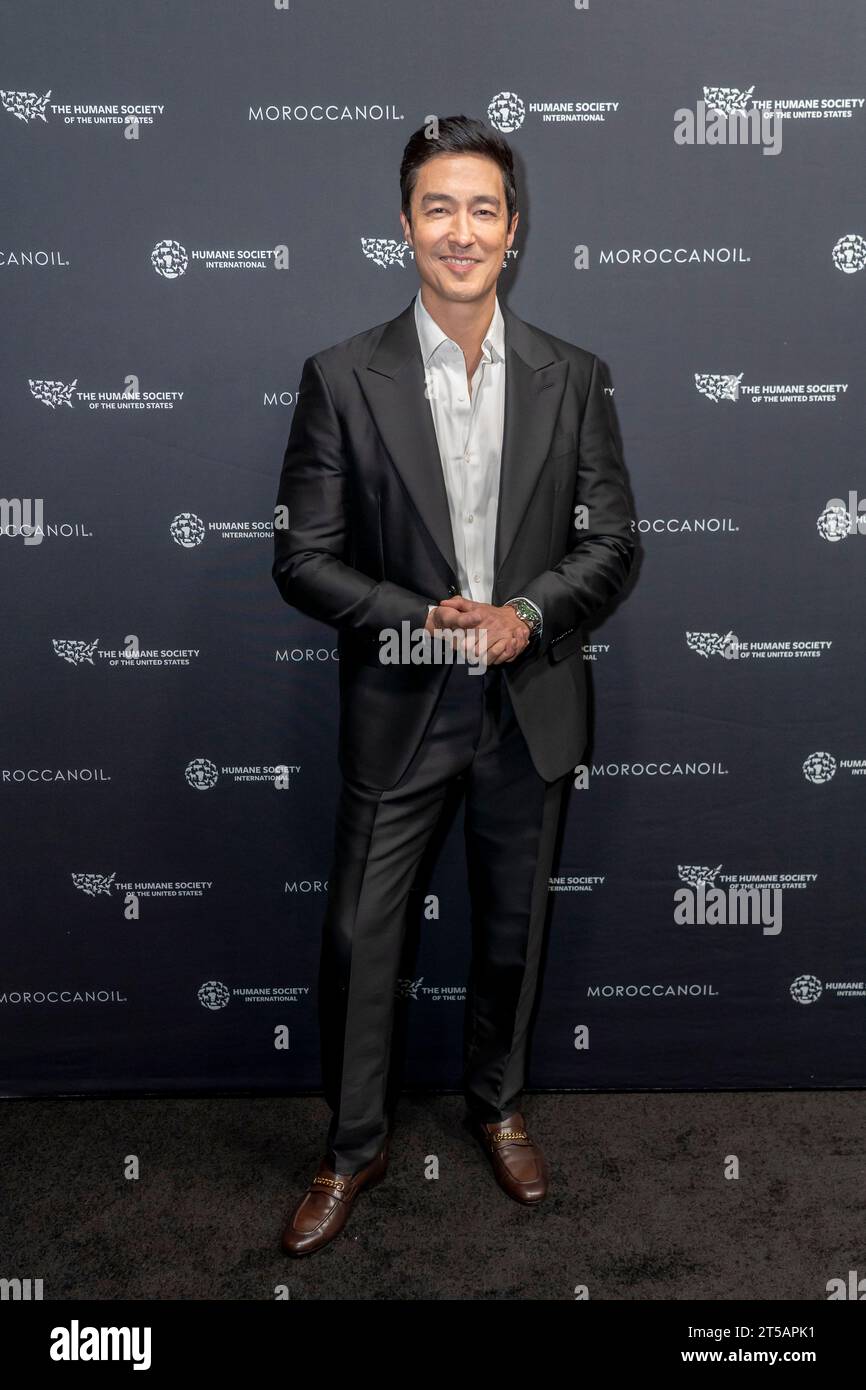 New York, United States. 03rd Nov, 2023. Daniel Henney attends The Humane Society's To The Rescue! Gala at Cipriani 42nd Street in New York City. Credit: SOPA Images Limited/Alamy Live News Stock Photo