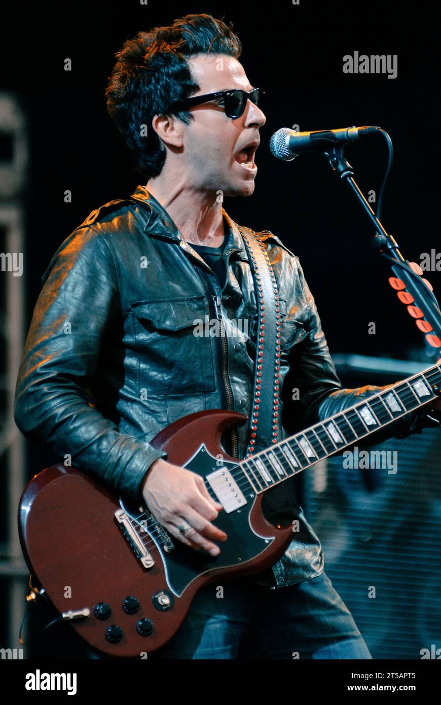 Kelly Jones - The Stereophonics, V2010, Hylands Park, Chelmsford, Essex, Britain - 21 August 2010 Stock Photo