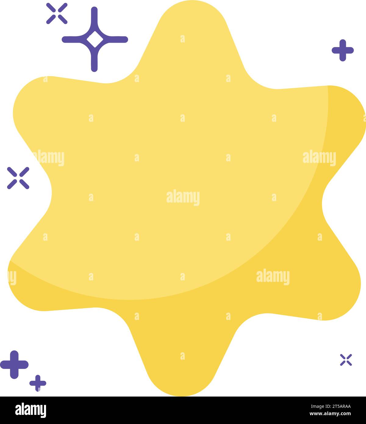 Isolated golden star shape icon Vector Stock Vector Image & Art - Alamy