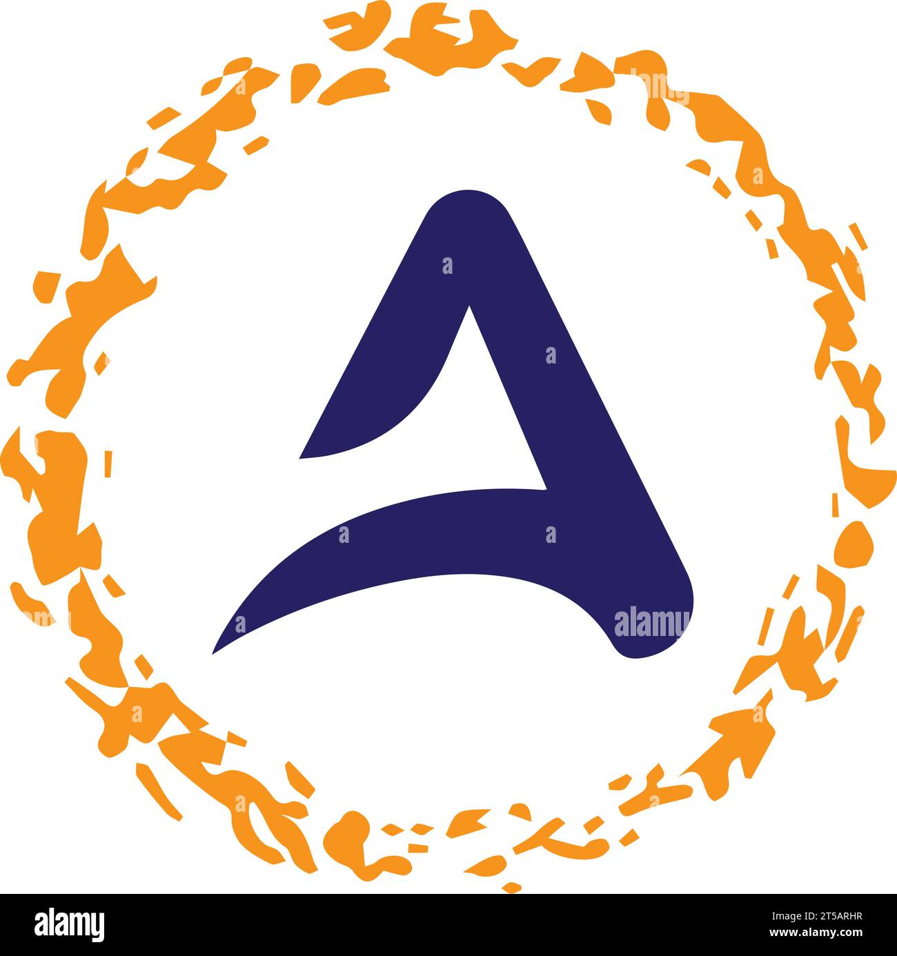 A letter logo design vector template Stock Vector