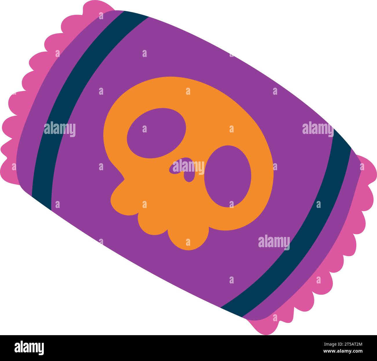 Isolated halloween candy icon Vector Stock Vector Image & Art - Alamy
