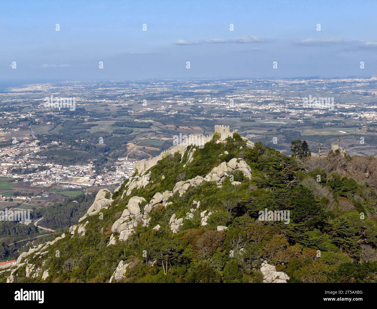 Medieval Castelo dos Mouros aka Castle of the Moors in Sintra, Portugal ...