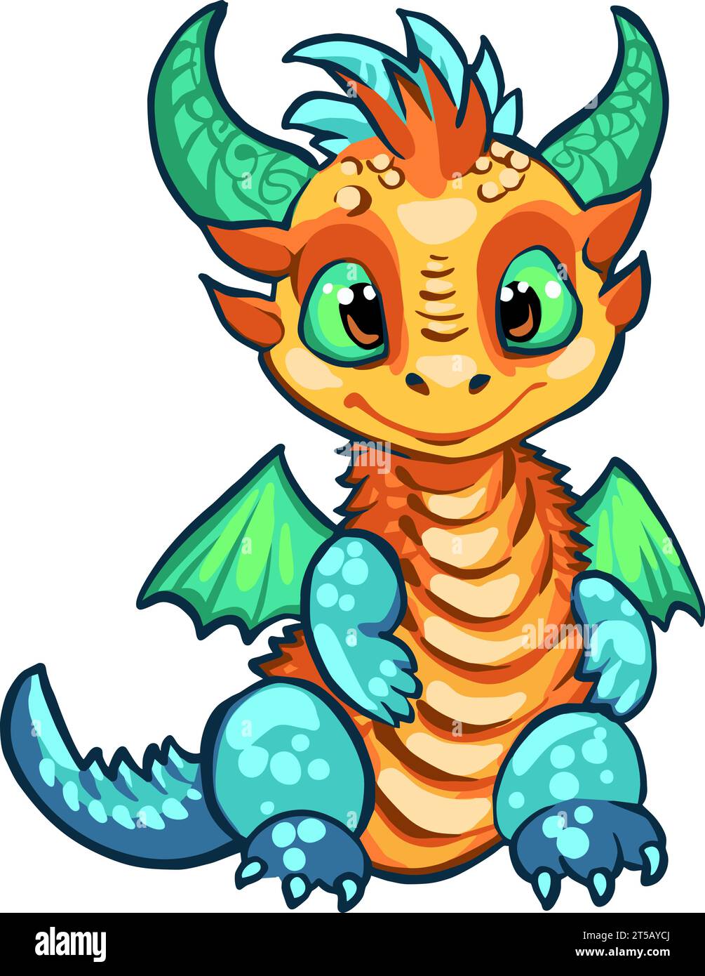 Dragon, vector drawing, chinese dragon, new year, Happy Chinese new