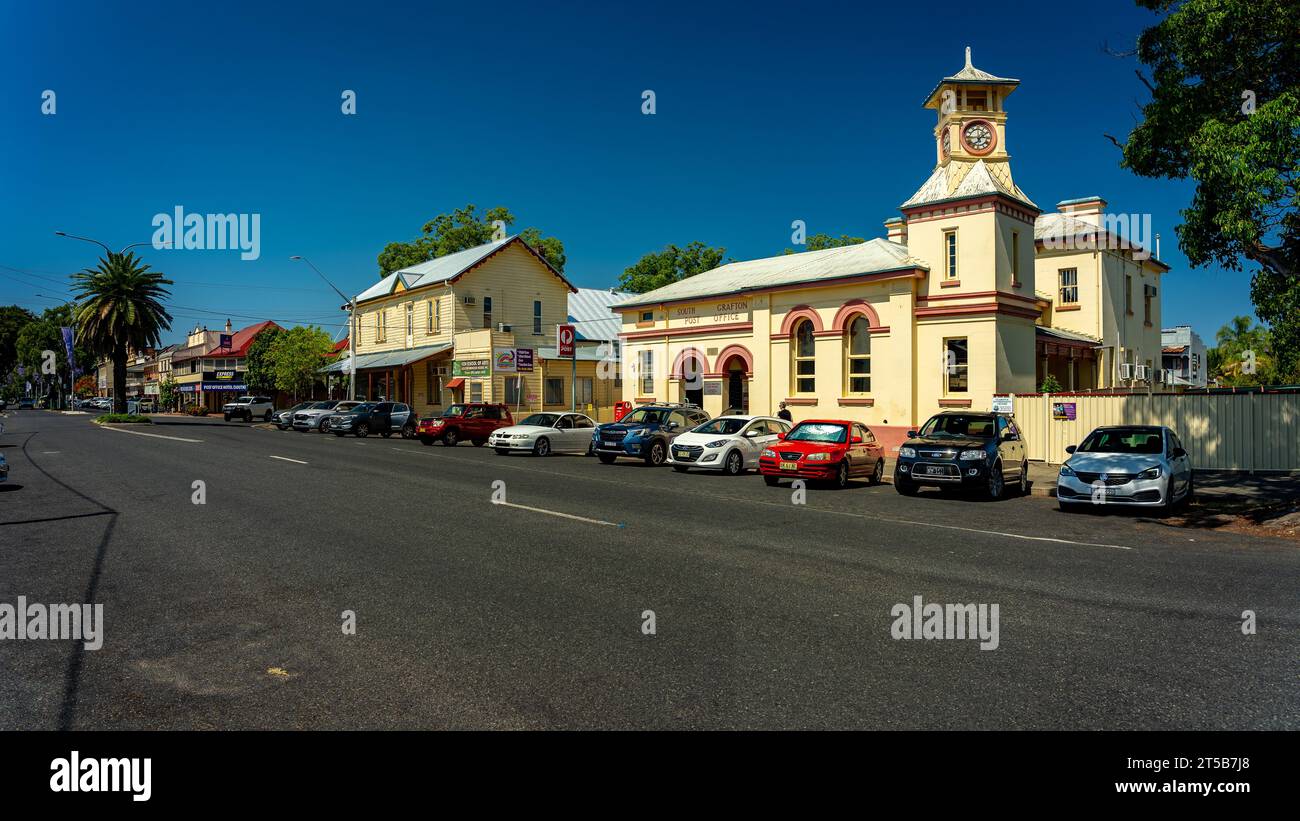 South Grafton, New South Wales, Australia - Historical post office building Stock Photo