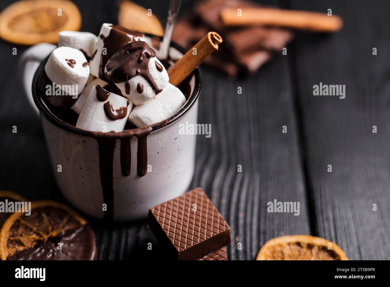 Hot chocolate dried orange hi-res stock photography and images - Alamy