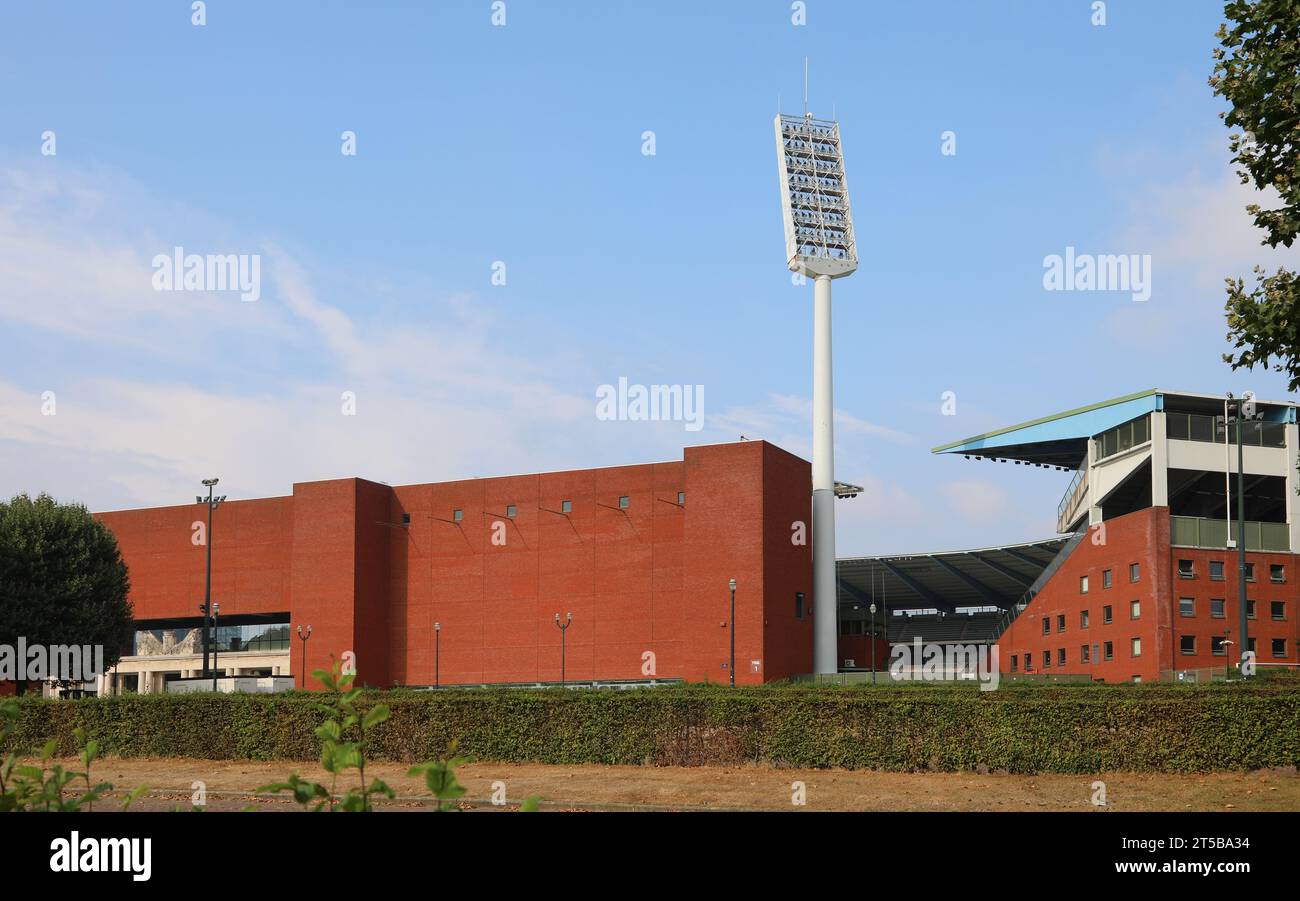 City of Brussels, B, Belgium - August 17, 2022: King Baudouin Stadium also called Stade Roi Baudouin in french language or Koning Boudewijnstadion in Stock Photo