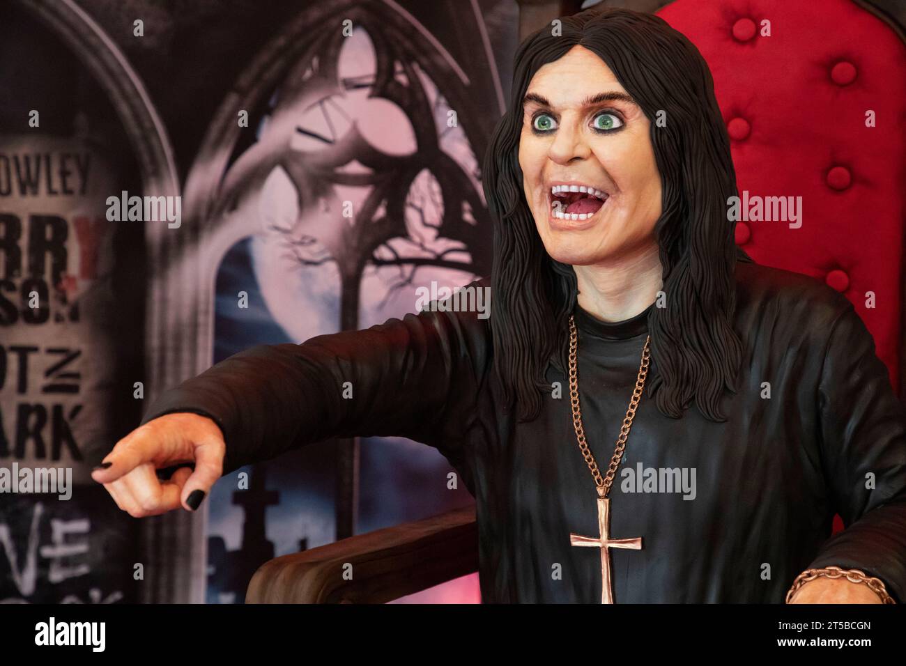 Life-size sculpture of Ozzy Osbourne made from cake unveiled in ...