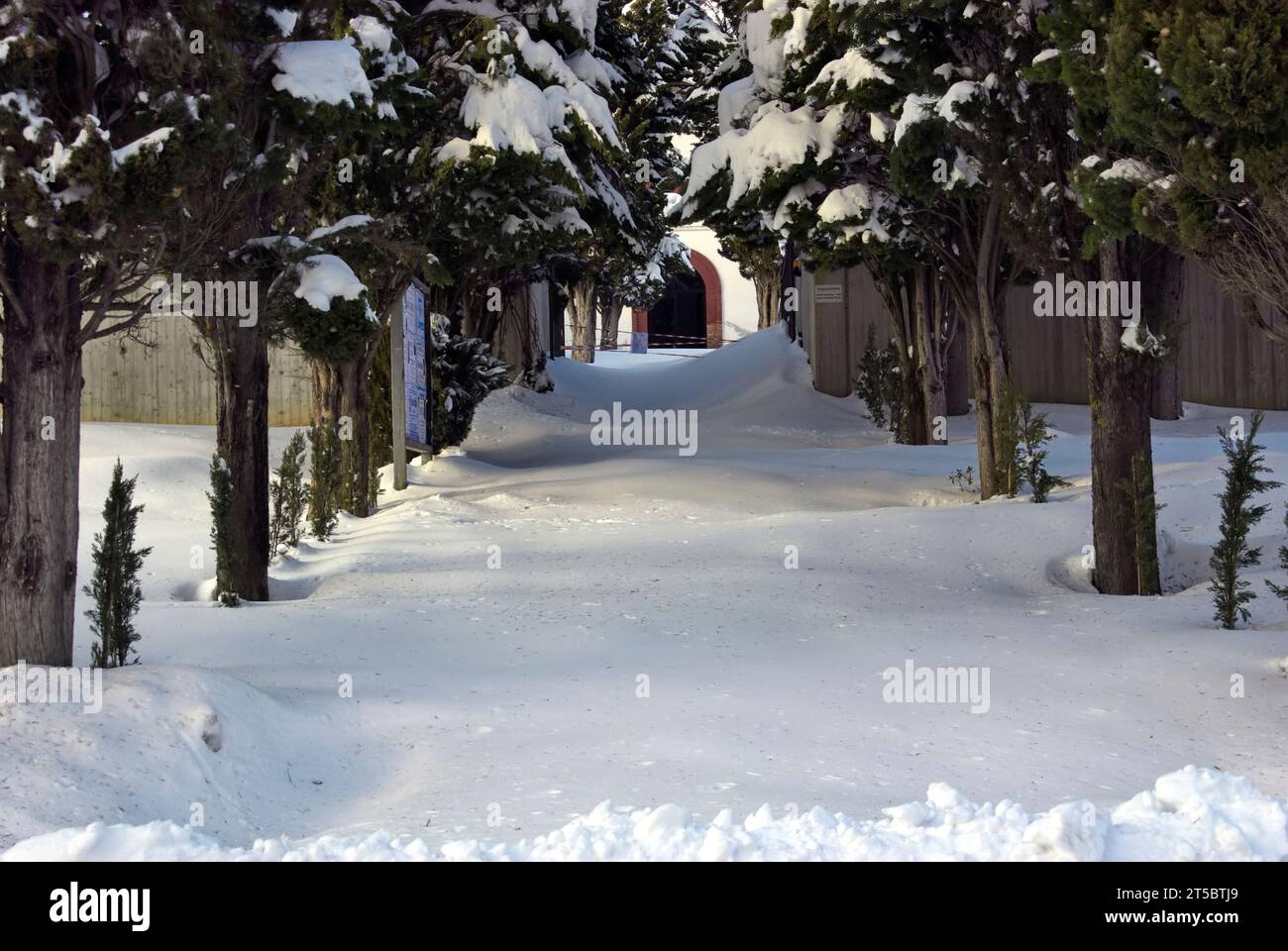 La Storica Nevicata Del 2012 Nel Montefeltro Stock Photo Alamy La Storica Nevicata Del 2012 Nel Montefeltro Stock Photo Alamy